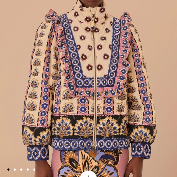 Farm Rio Multicolor Patterned Jacket - Picture 9 of 9